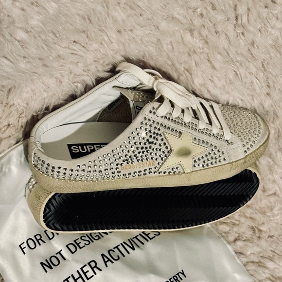 Golden Goose Women's Crystal-Embellished Sneakers - Picture 3 of 4